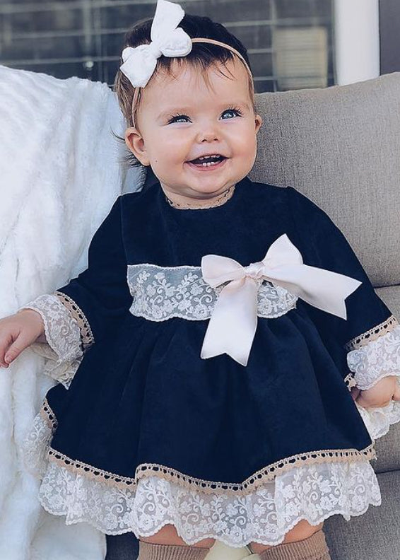 SONATA PREORDER (4-6wk turnaround) - Navy dress MOD 219