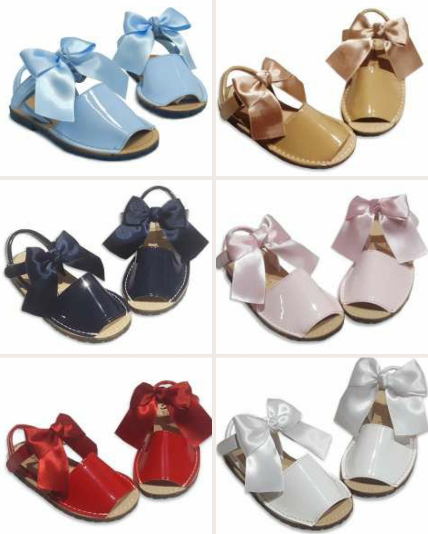 Saltarines bow sandals (PRE-ORDER - 14 DAY TURNAROUND)