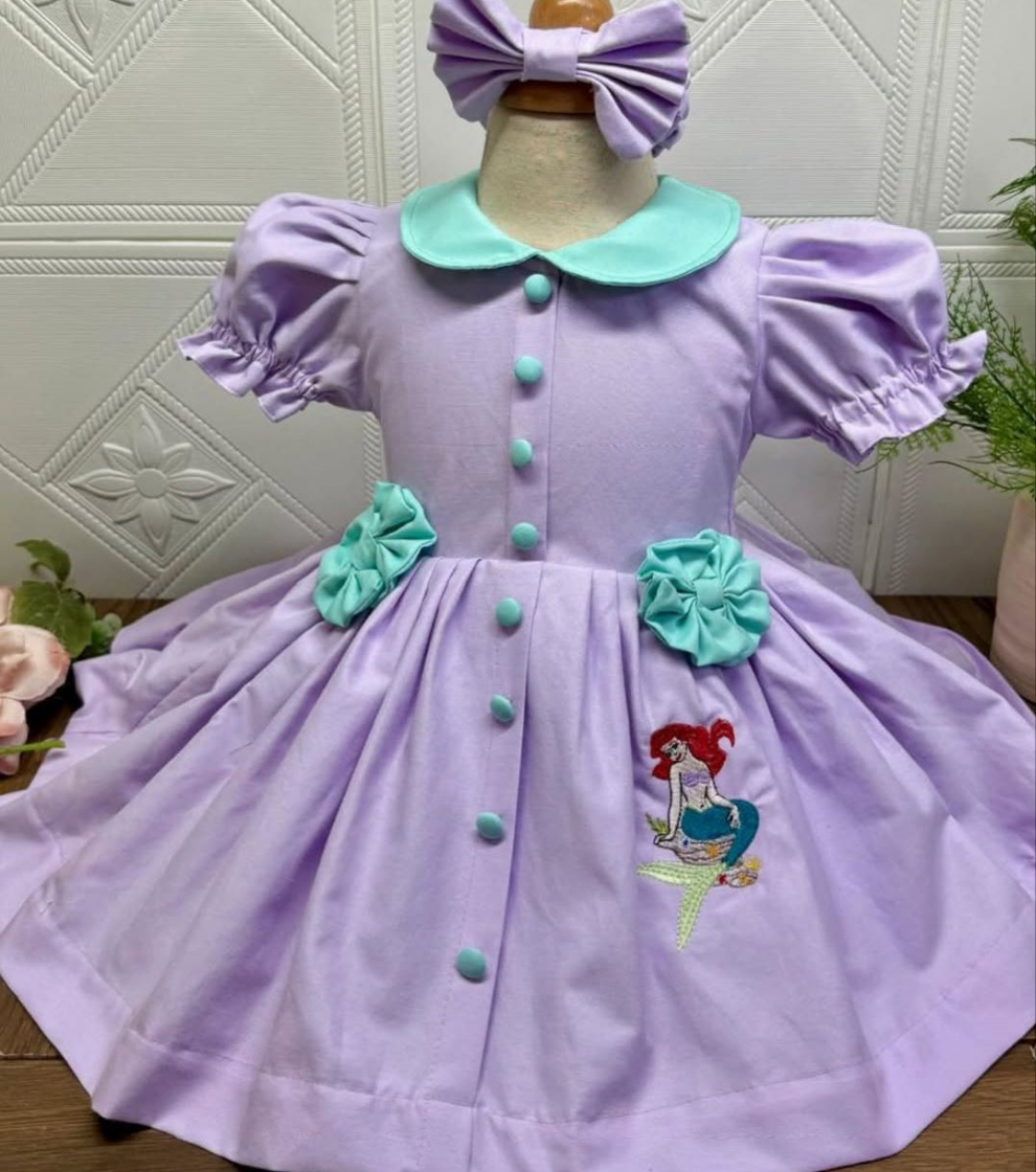 Smocked classic dress - HANDMADE IN USA 6-8WK TURNAROUND
