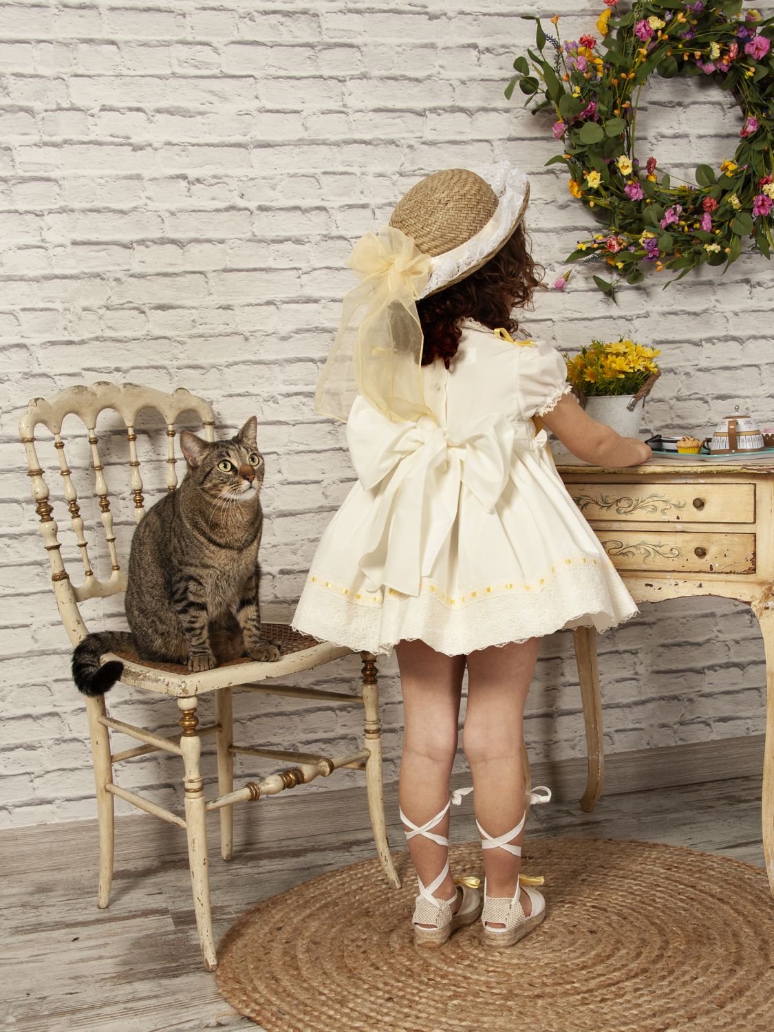 SONATA PREORDER (4-6wk turnaround) - Lemon smocked dress VE22-19