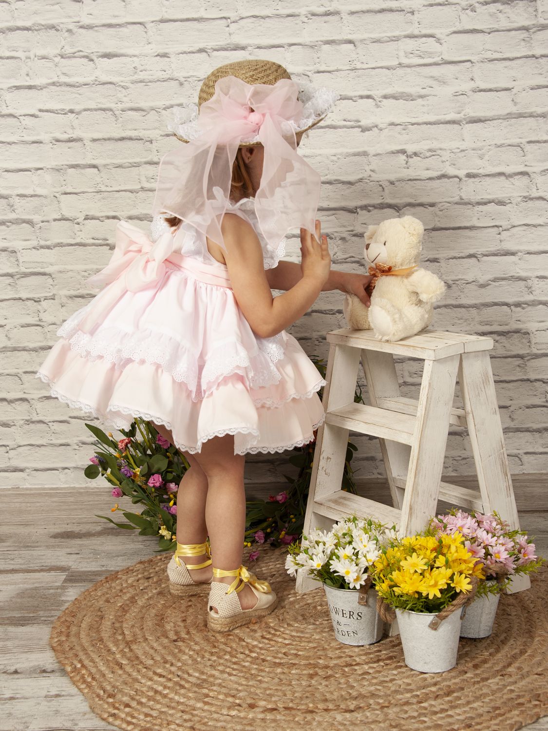SONATA PREORDER (4-6wk turnaround) - Pink layered puffball dress VE22-20