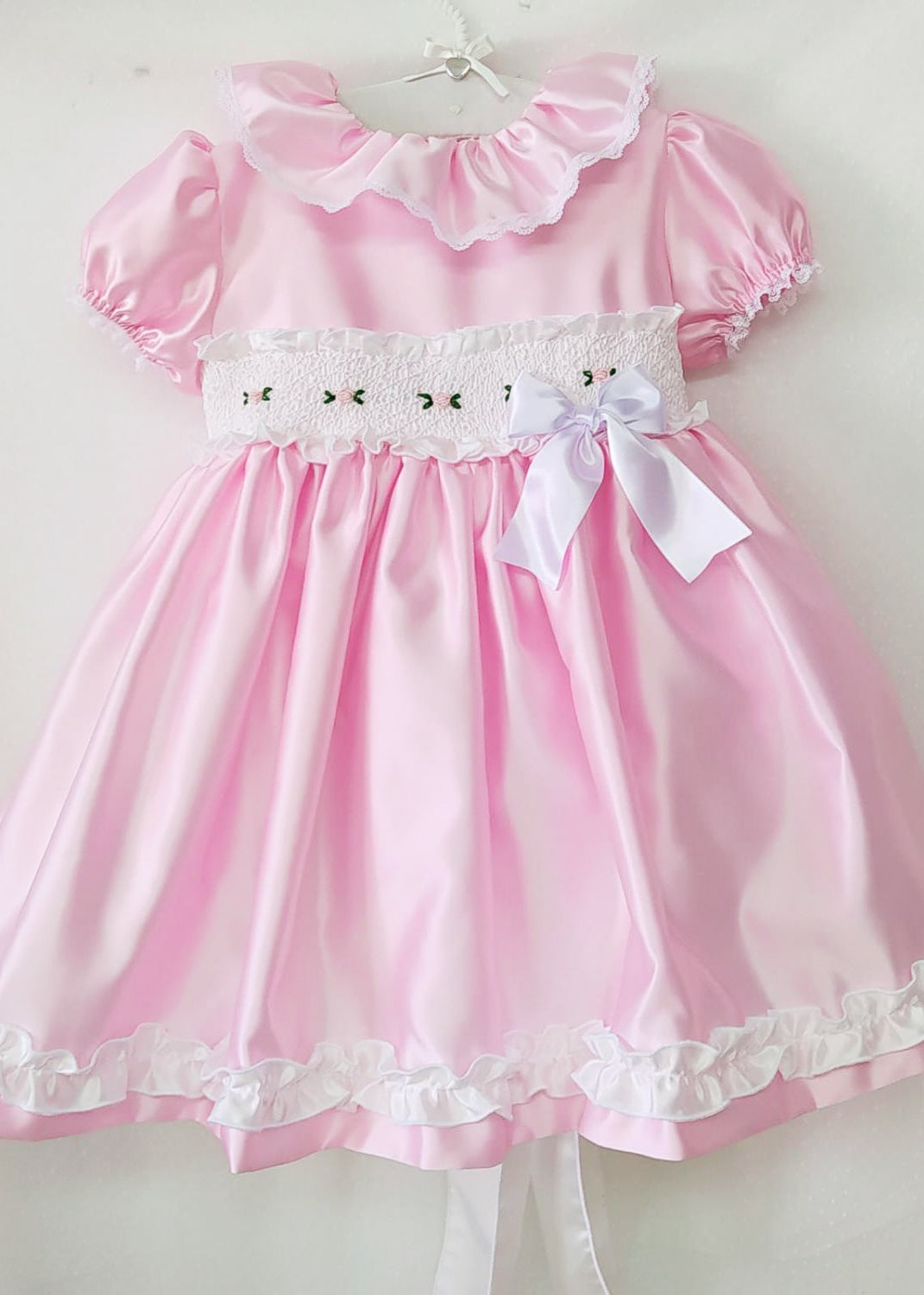 SONATA PREORDER (4-6wk turnaround) - Cynthia satin smocked puffball VE21-29