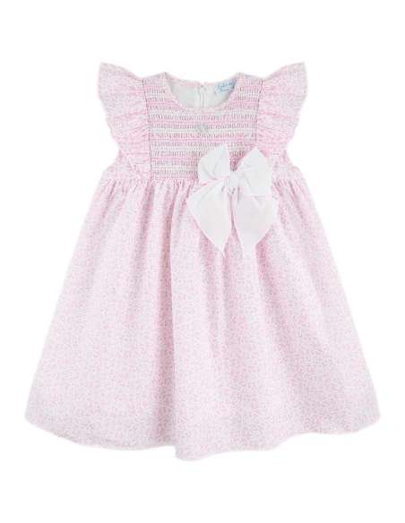 Dulce de Fresa pink ditsy dress - 10-14 DAYS TURNAROUND