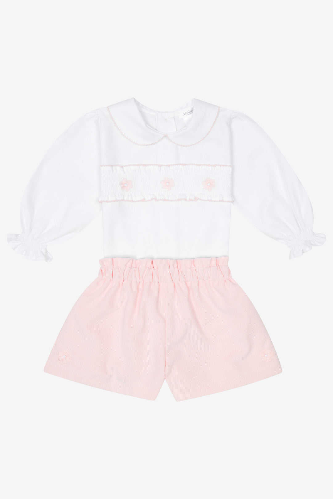 DEOLINDA Joan embroidered shorts set - IN STOCK