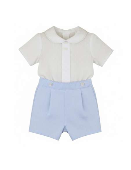 Babyferr blue shorts set - 10-14 DAYS TURNAROUND