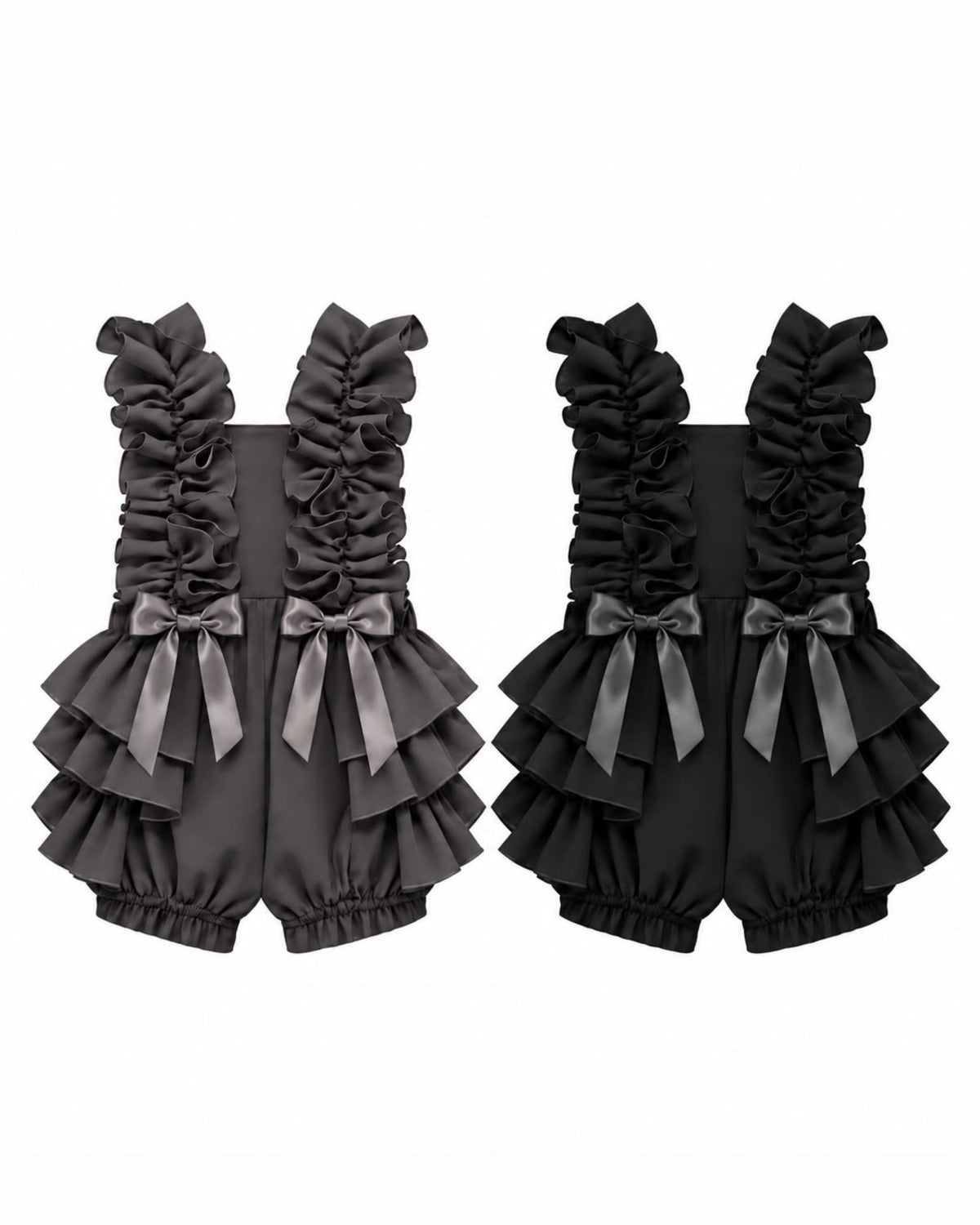 LPP SCHOOL UNIFORM - Ruffle shoulder romper (DELIVERY FEBRUARY)