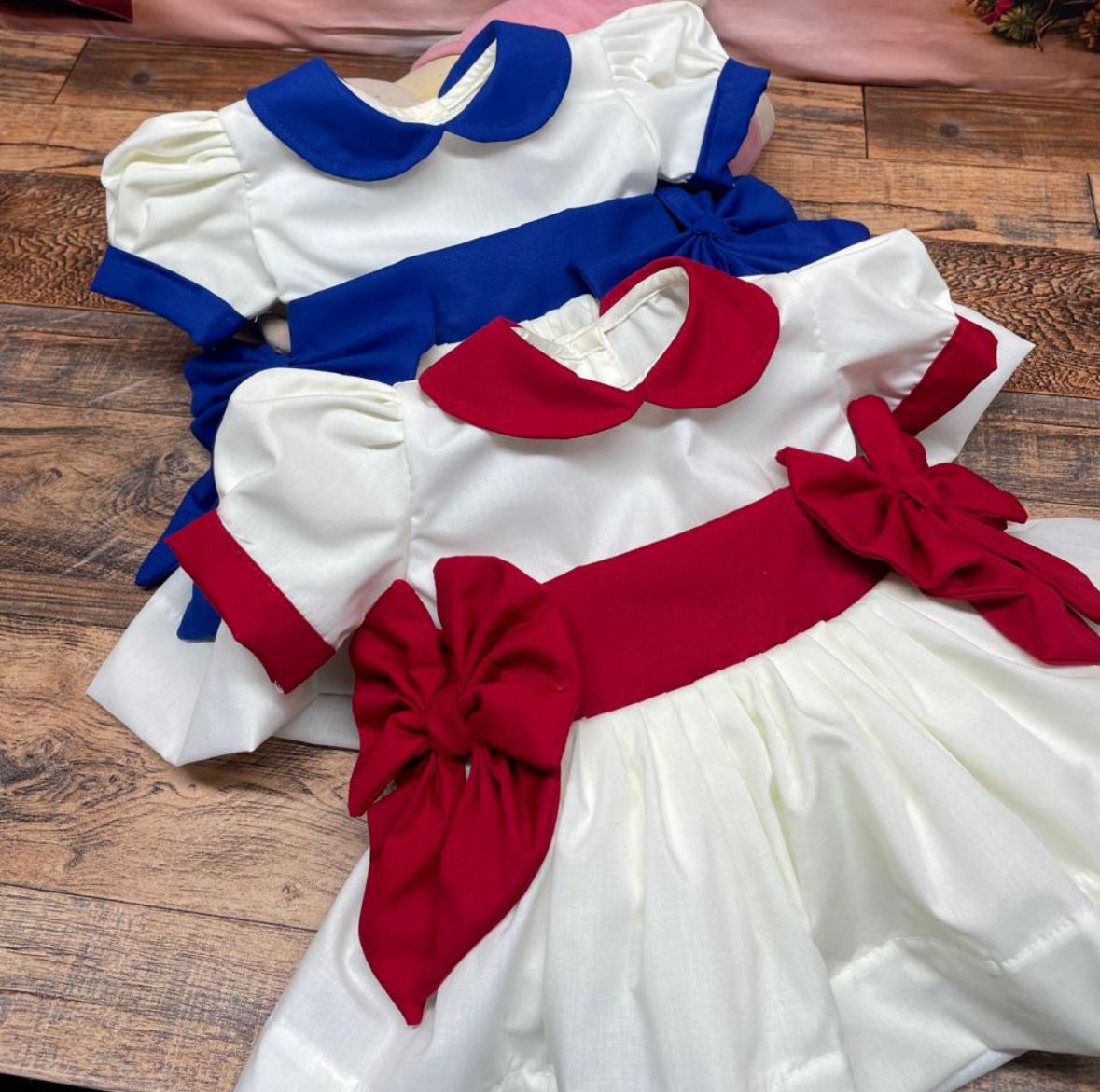 Smocked classic dress - HANDMADE IN USA 6-8WK TURNAROUND