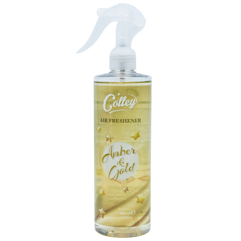 Amber & gold air & fabric freshener