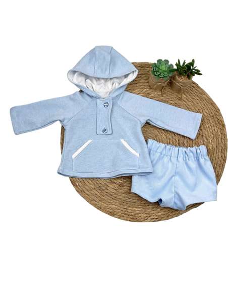 Babyferr blue hoodie set - ON ORDER (2-3 weeks turnaround)