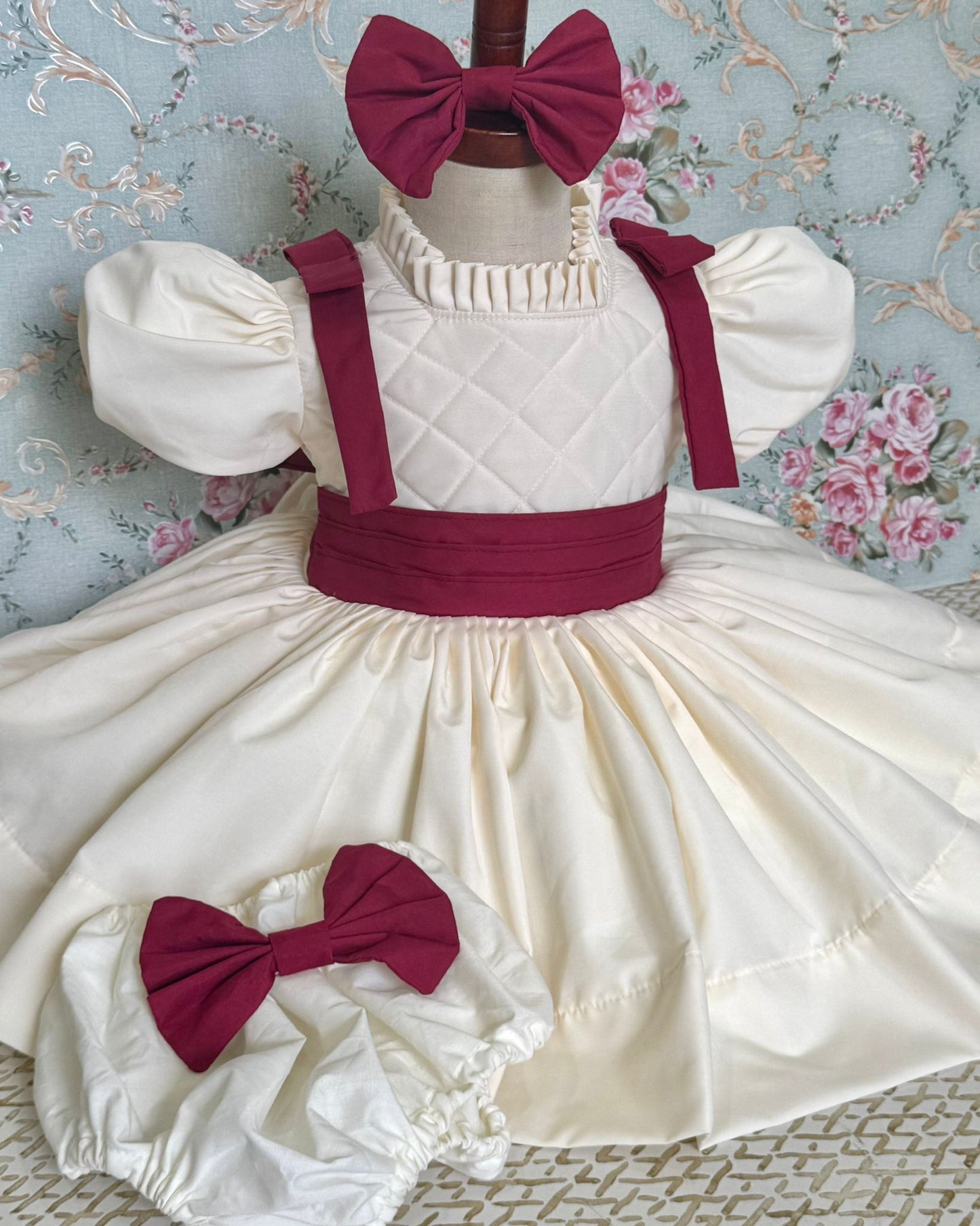 Smocked classic dress - HANDMADE IN USA 6-8WK TURNAROUND
