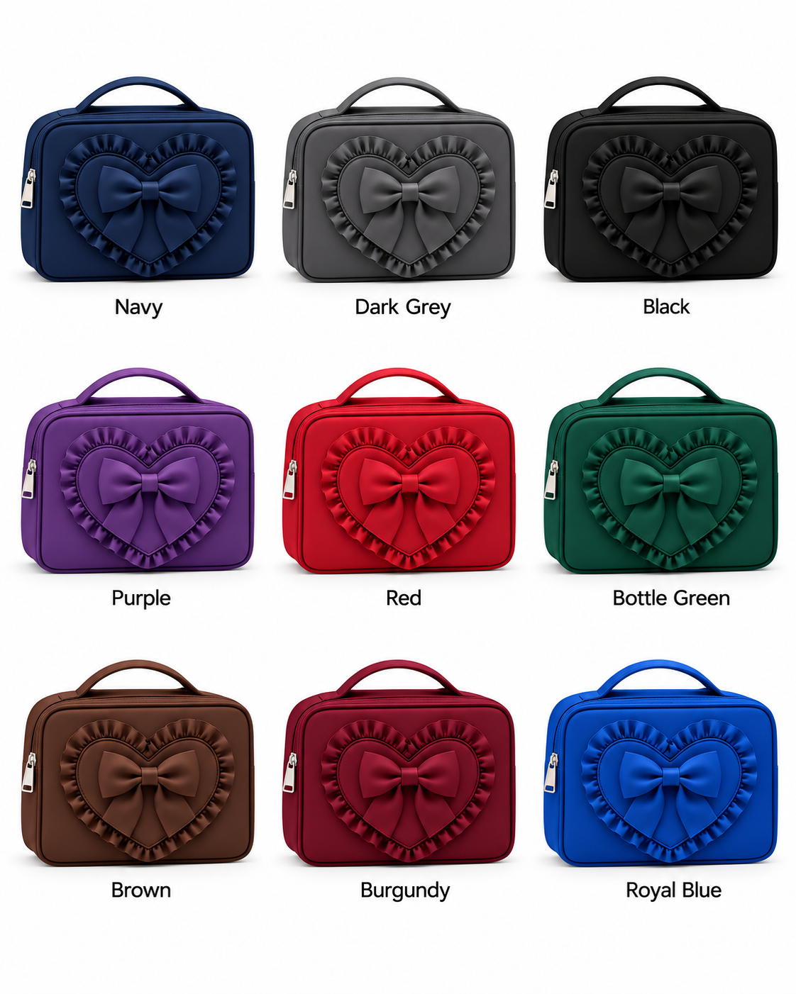LPP SCHOOL UNIFORM - Frilly heart lunch bag (DELIVERY FEBRUARY)