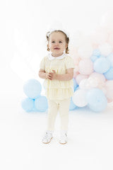 Blues baby lemon frill leggings set