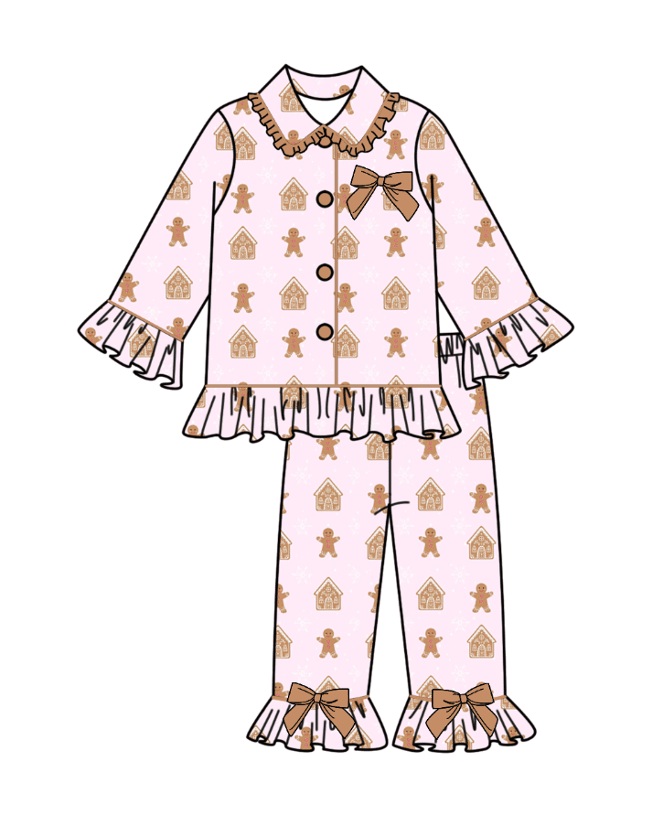 CHRISTMAS exclusive gingerbread house womens pyjamas