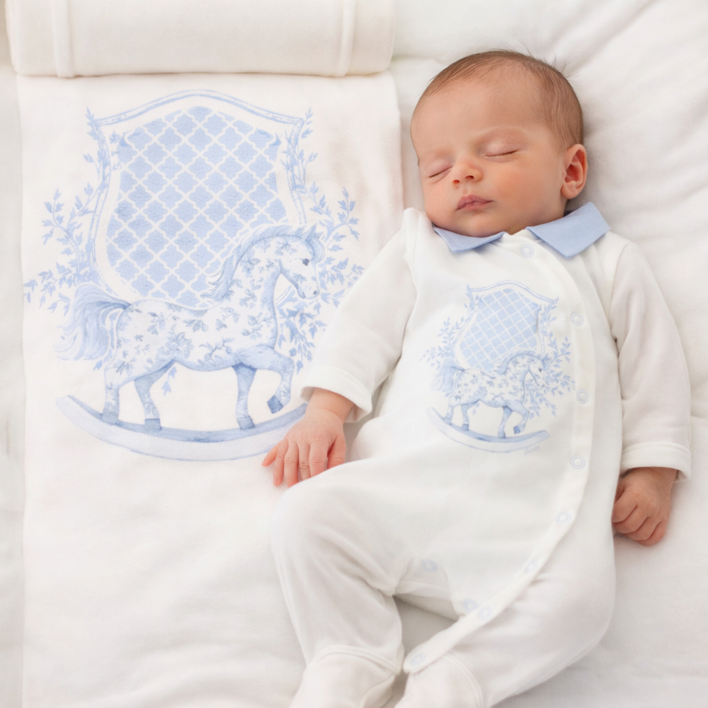 Jamiks rocking horse blanket