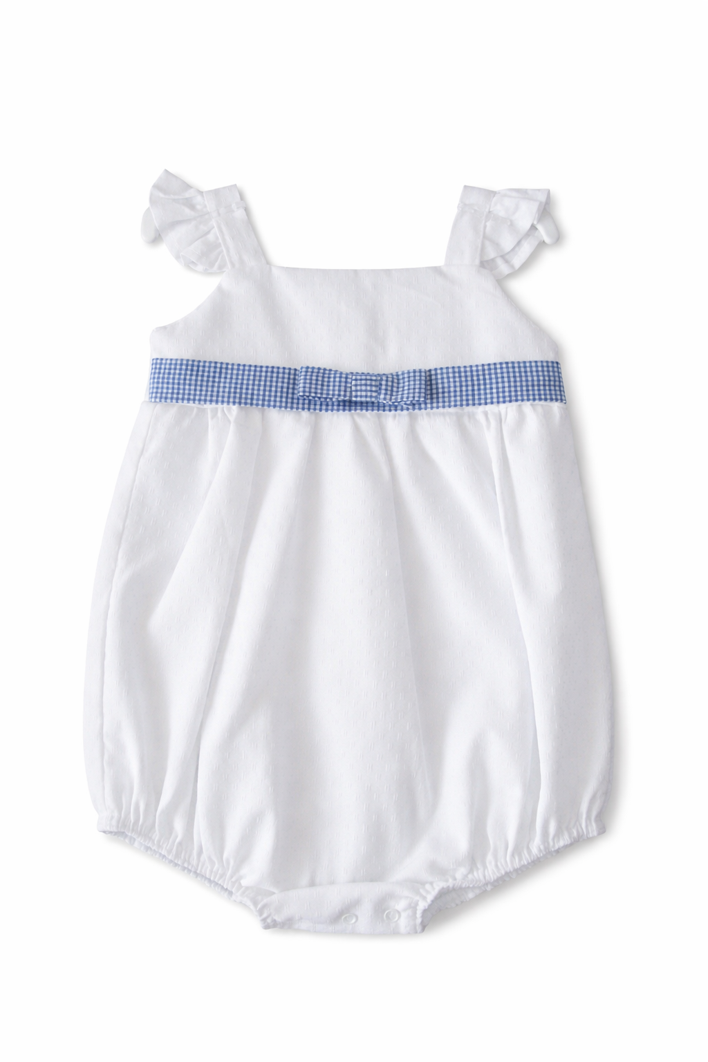 Rapife navy gingham romper