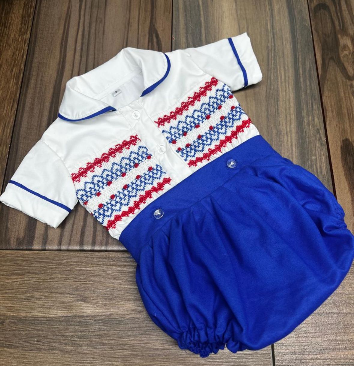 Smocked classic set - HANDMADE IN USA 6-8WK TURNAROUND