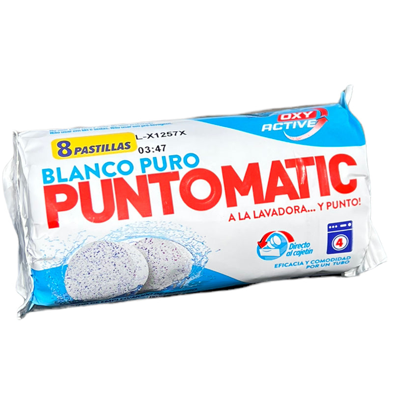 Puntomatic white laundry tabs