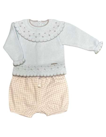 Visi check knit set - 2-3 weeks turnaround