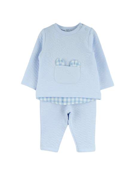 Dulce de fresa blue teddy bear lounge set - 2-3 weeks turnaround