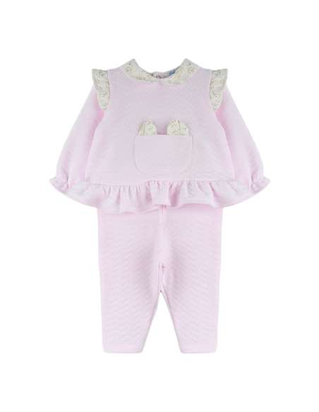 Dulce de fresa pink teddy bear lounge set - 2-3 weeks turnaround