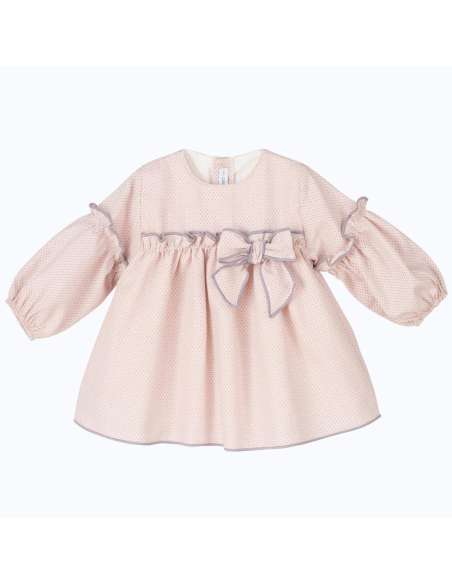 Calamaro pink puff sleeve dress - 2-3 weeks turnaround