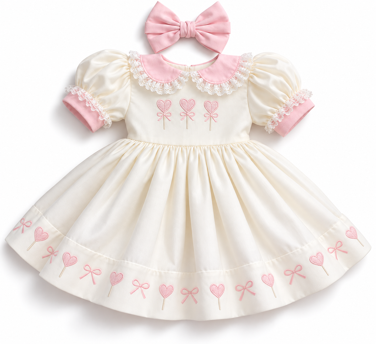 LPP VALENTINES COLLECTION - Lollipop smock dress (DELIVERY JANUARY)