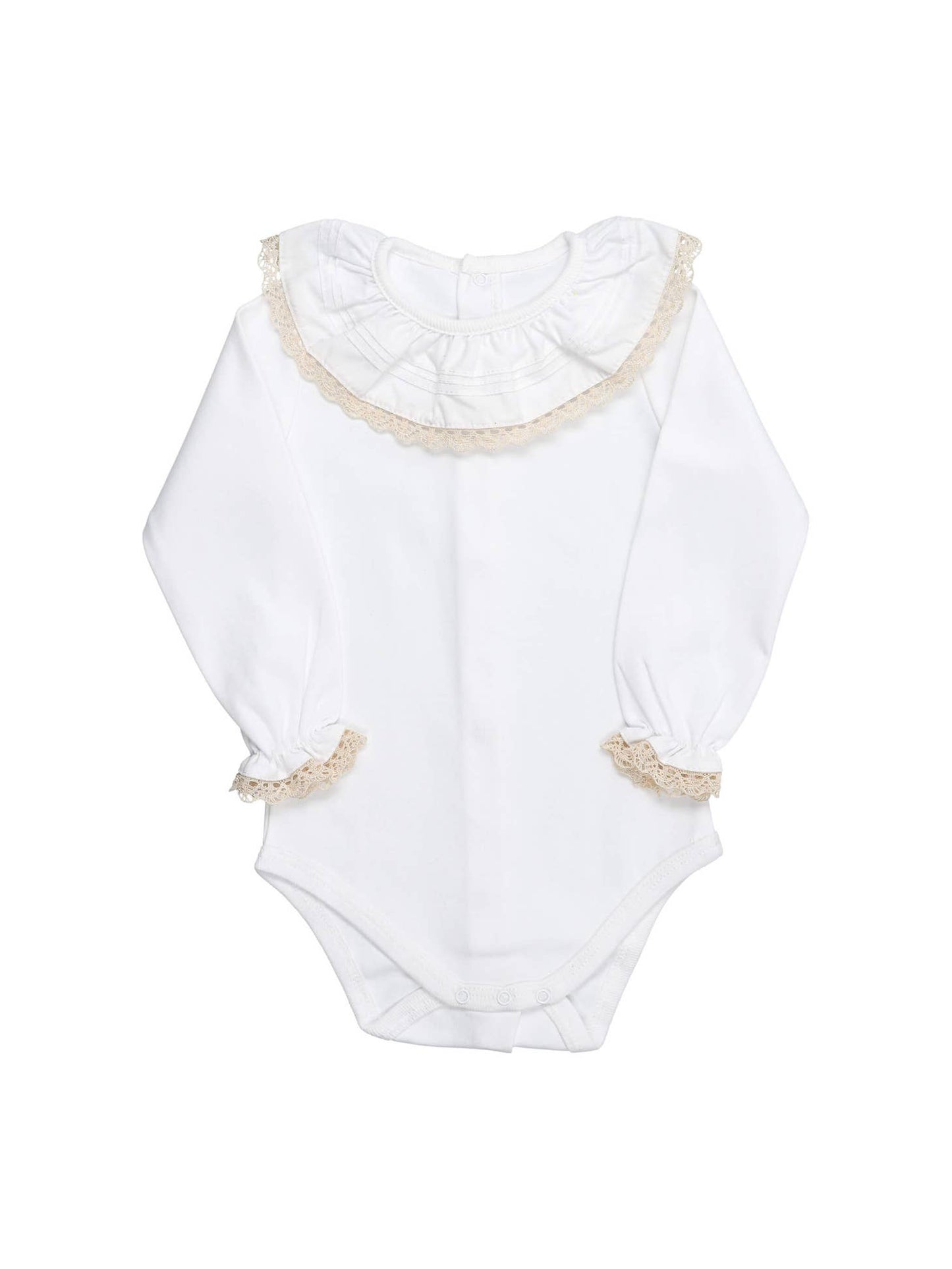 Frill collar bodysuit vests (HANDMADE IN PORTUGAL 10-14 DAY TURNAROUND)