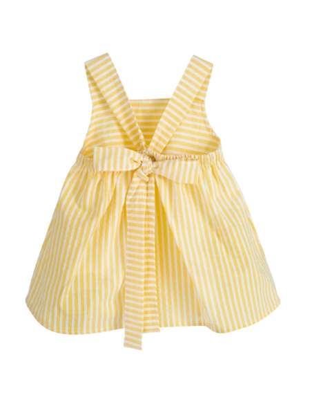 Yellow stripe dress (ON ORDER - 14 DAY TURNAROUND)