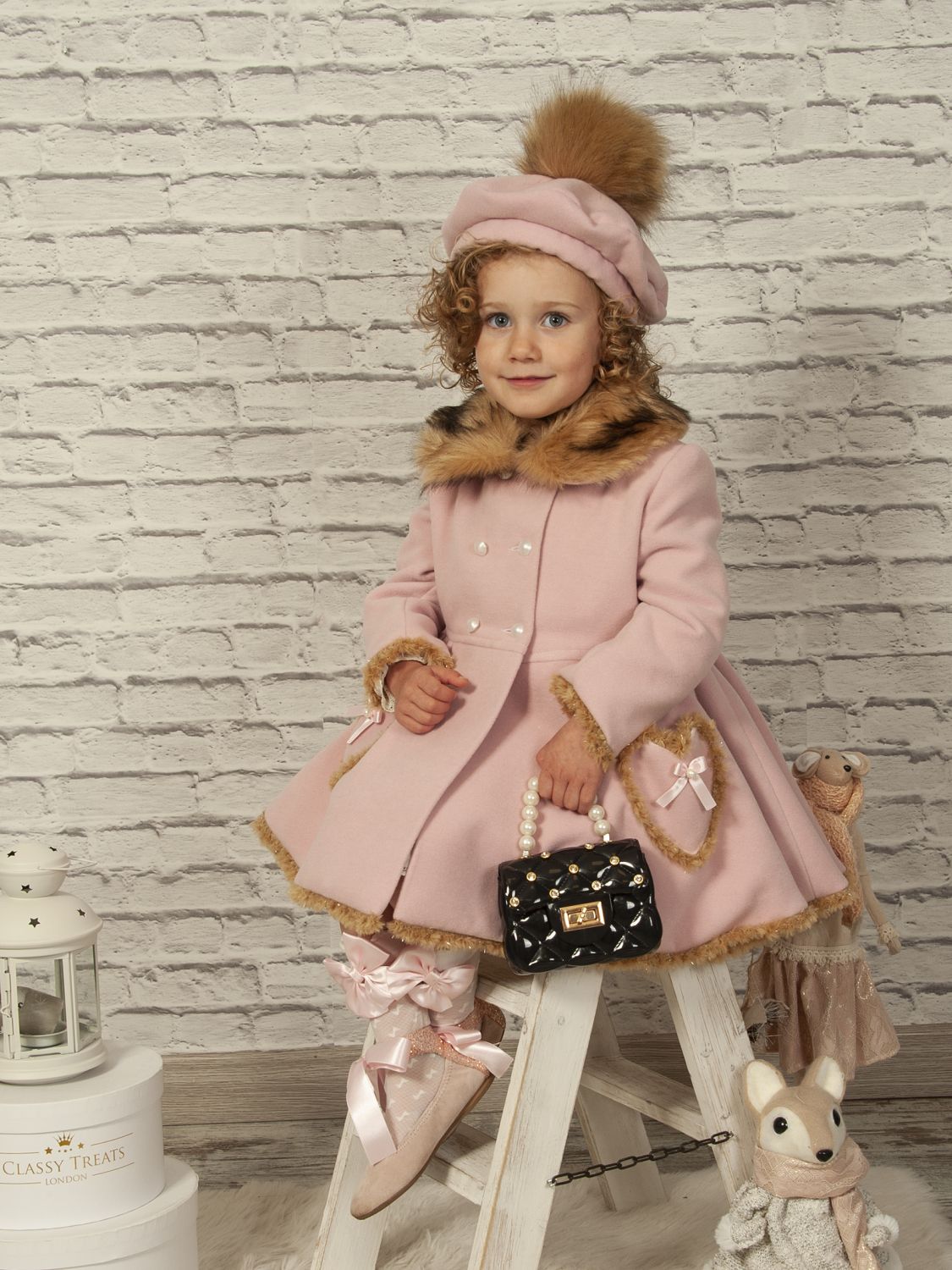 SONATA PREORDER (4-6wk turnaround) - Pink mouflon coat IN22-34