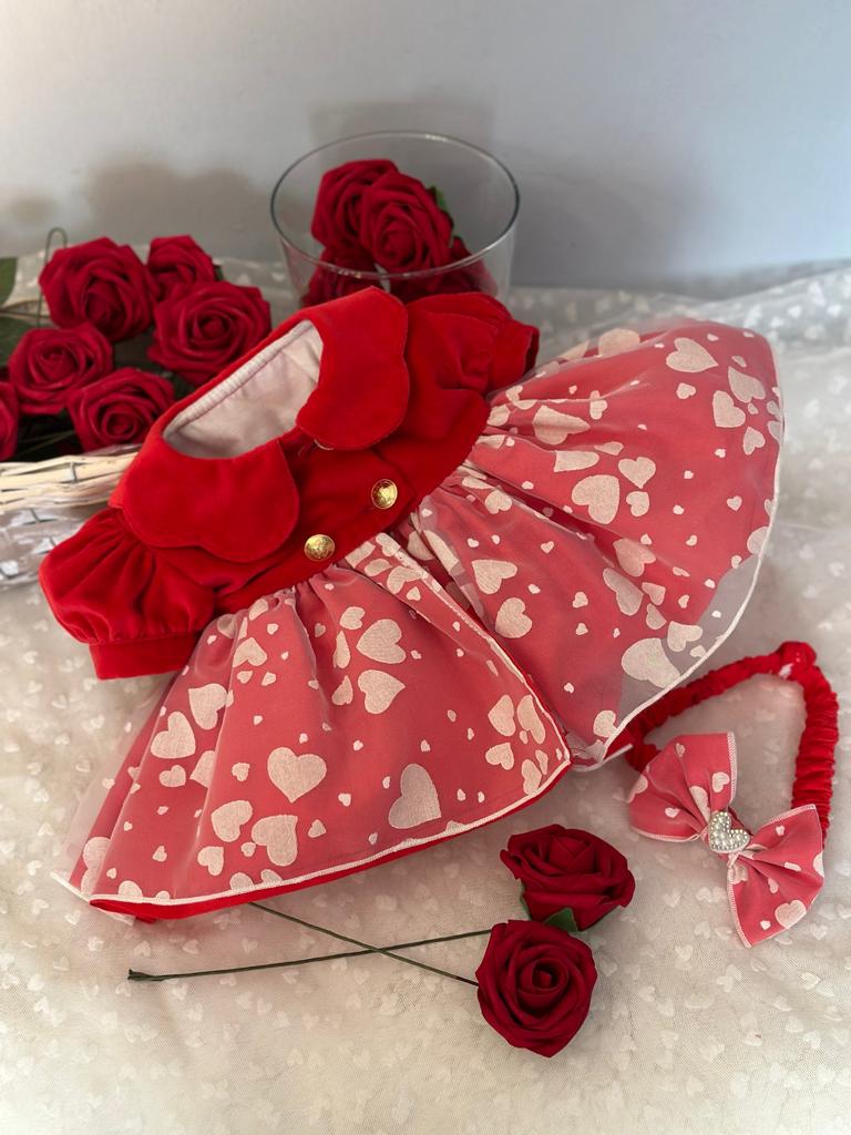 SONATA PREORDER (4-6wk turnaround) - San Valentine puffball dress IN23-63