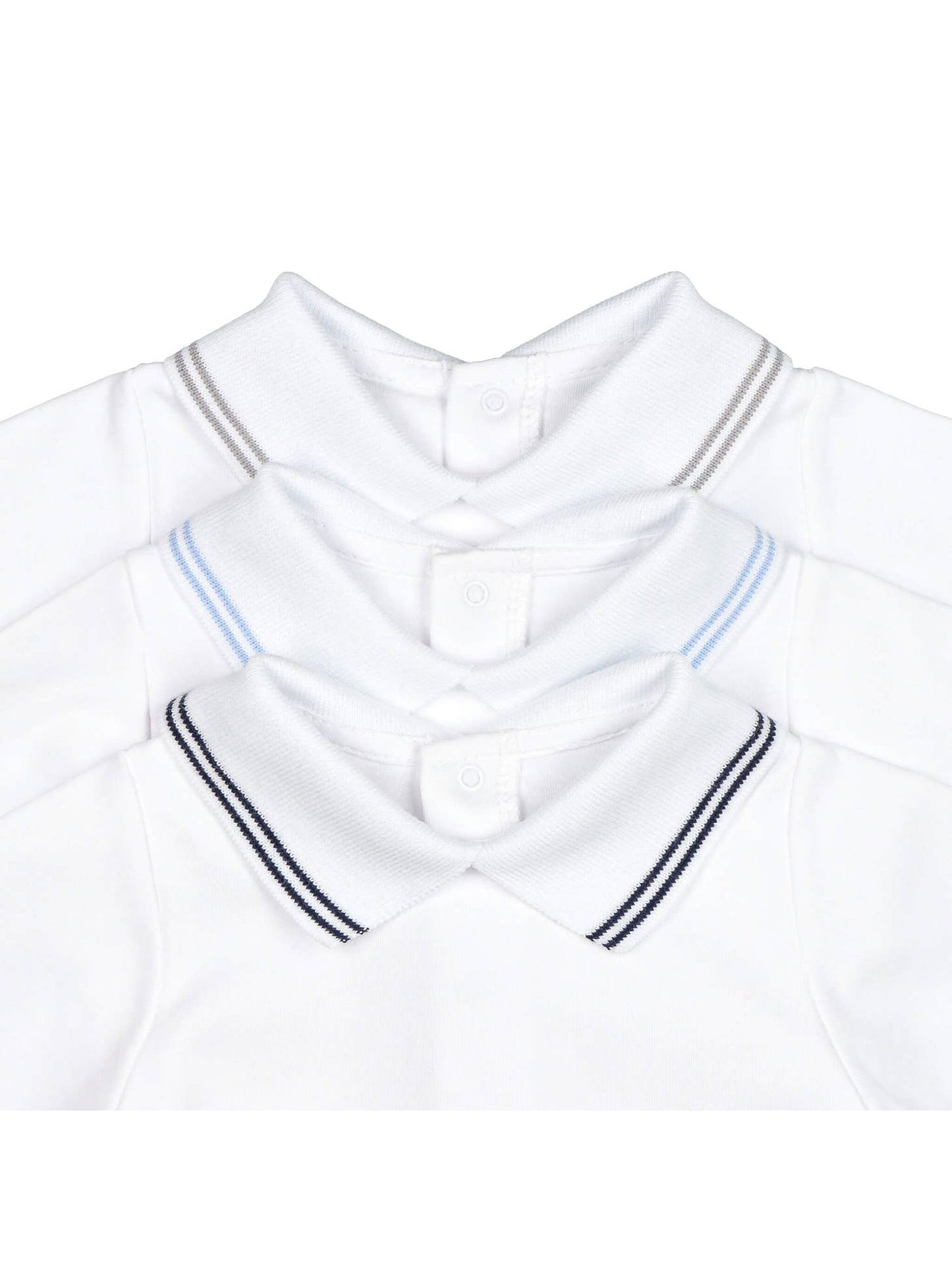 Polo style collar bodysuit vests (HANDMADE IN PORTUGAL 10-14 DAY TURNAROUND)