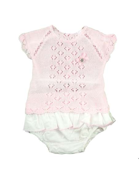 Visi pink knit skirt set - 2-3 weeks turnaround