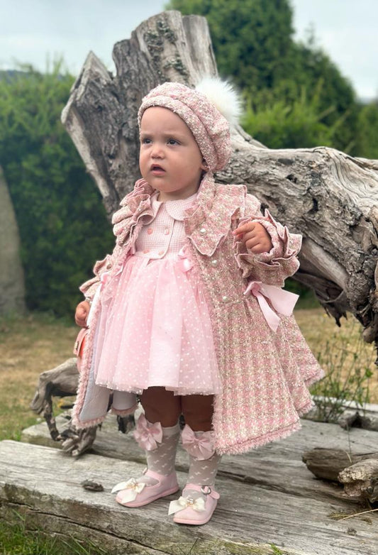 SONATA PREORDER (4-6wk turnaround) - Pink Chanel coat IN23-55