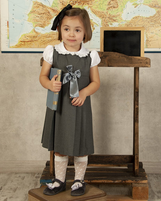 SONATA PREORDER (4-6wk turnaround) - Customisable school uniform pinafore dress