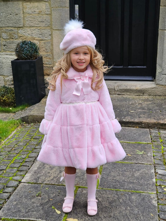 SONATA PREORDER (4-6wk turnaround) - Pink fur coat IN23-41