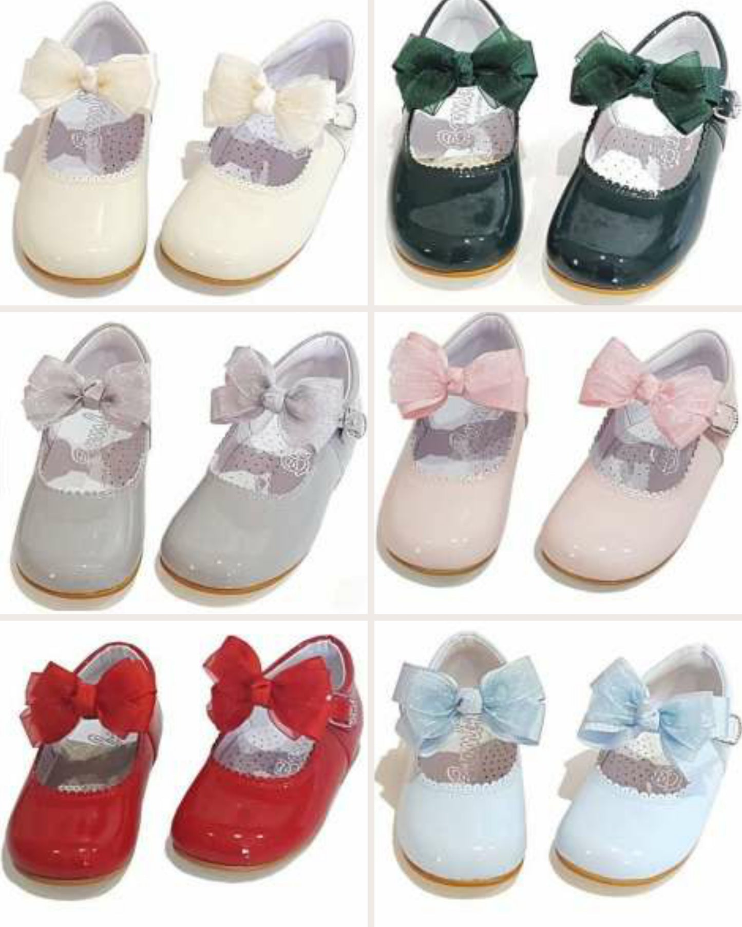 Bambi tulle bow Mary Jane shoes (PRE-ORDER - 14 DAY TURNAROUND)