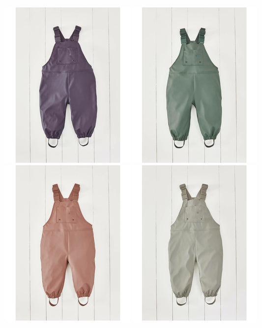 Grass & Air rain dungarees (preorder for September delivery)