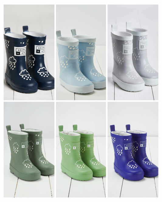 Grass & Air colour changing wellies