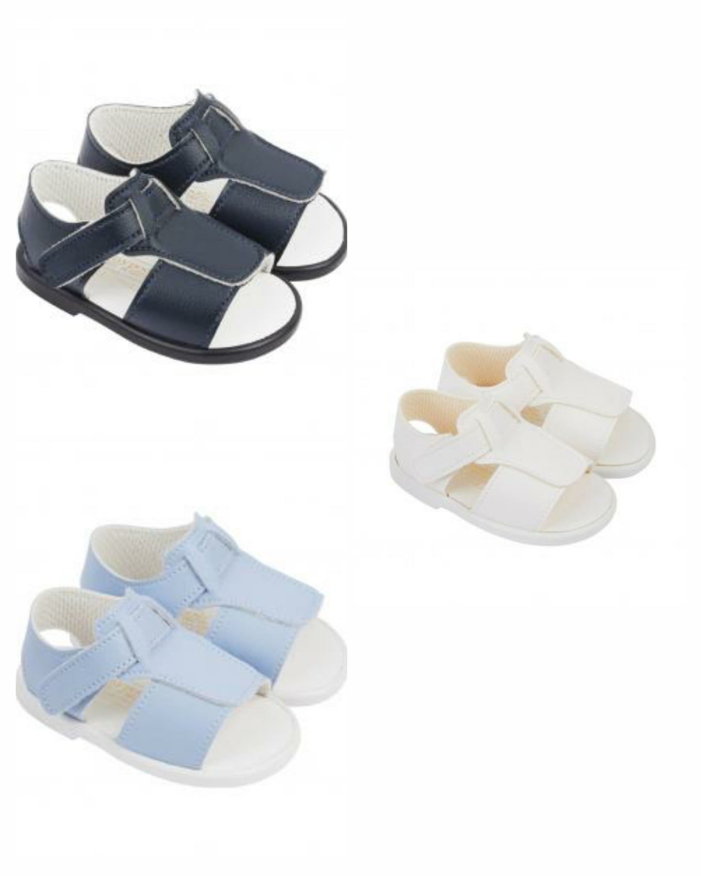 Plain baypod sandals