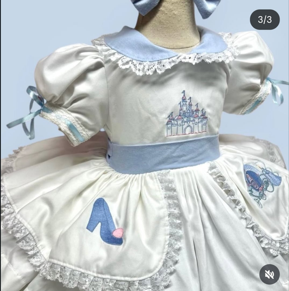 Smocked classic dress - HANDMADE IN USA 6-8WK TURNAROUND