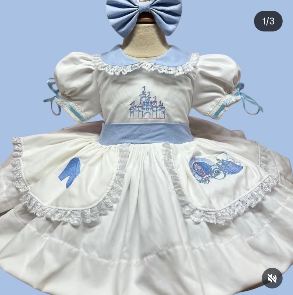 Smocked classic dress - HANDMADE IN USA 6-8WK TURNAROUND