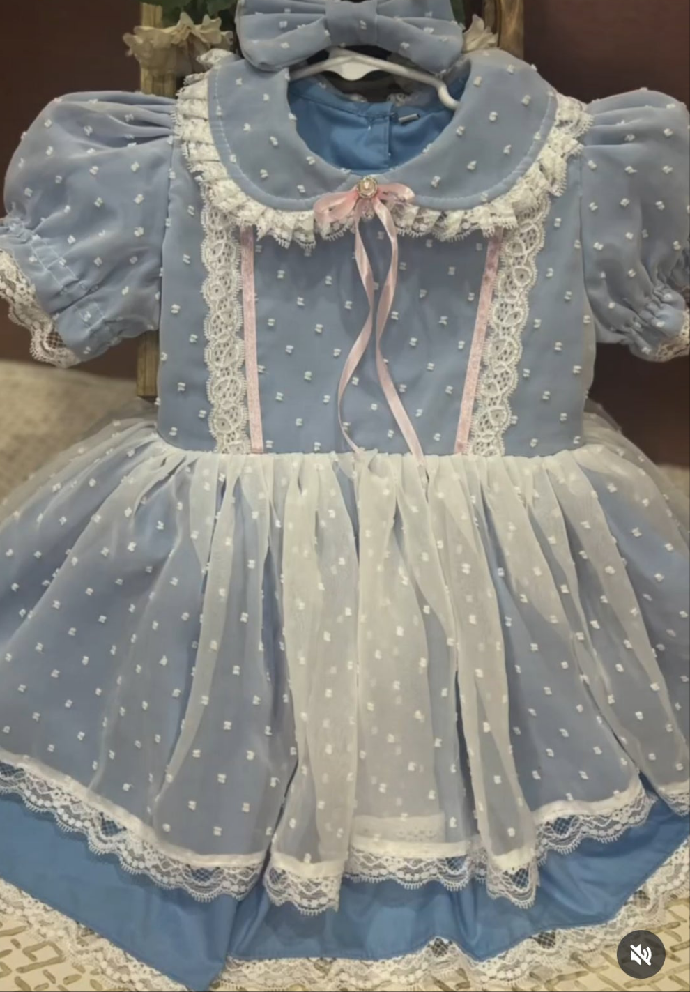 Smocked organza classic dress - HANDMADE IN USA 6-8WK TURNAROUND