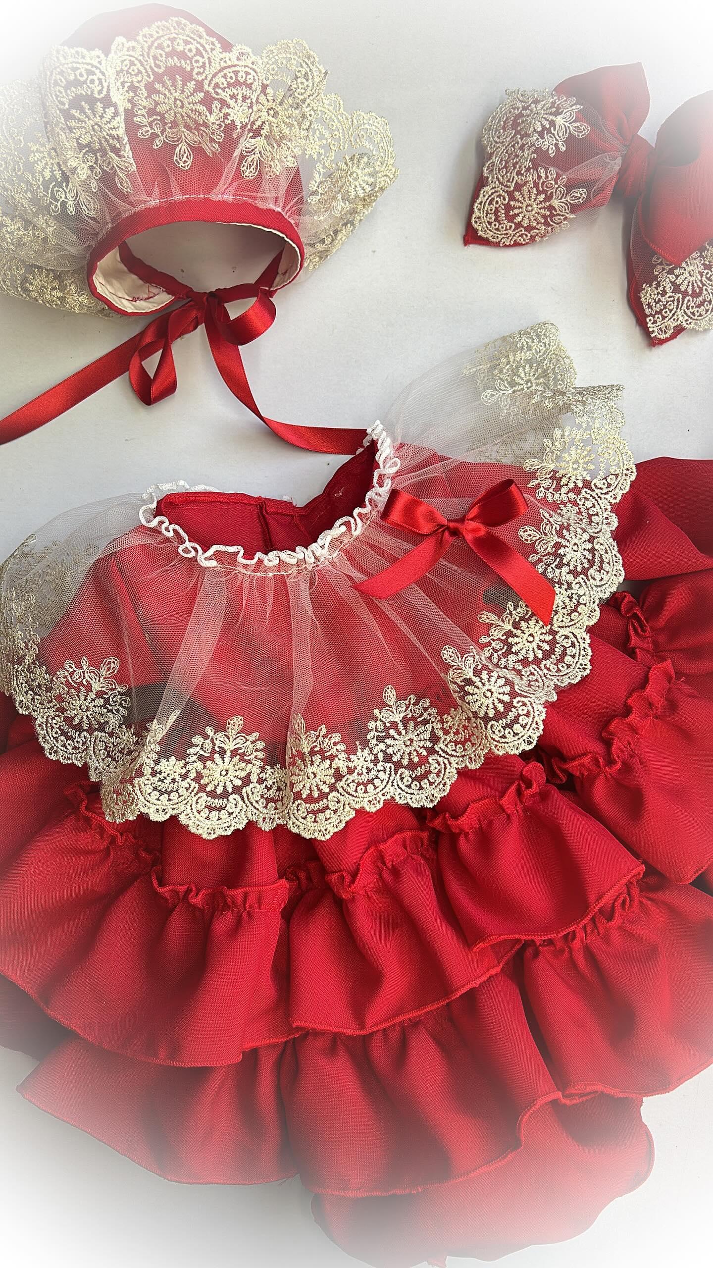 ELA CONFECCION PREORDER 4-6WK - Ultimate Christmas dress set