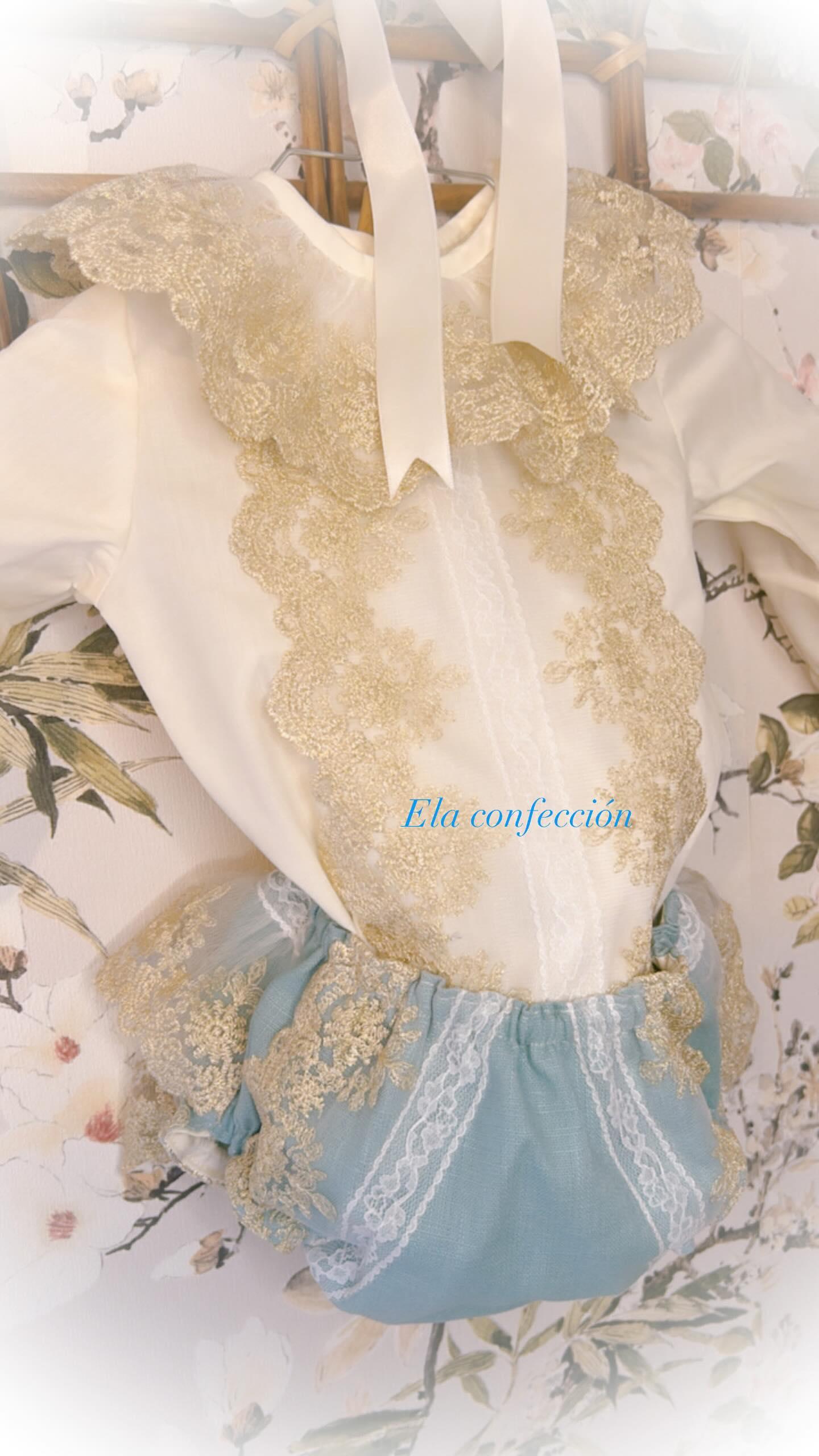 ELA CONFECCION PREORDER 4-6WK - Ellie romper set