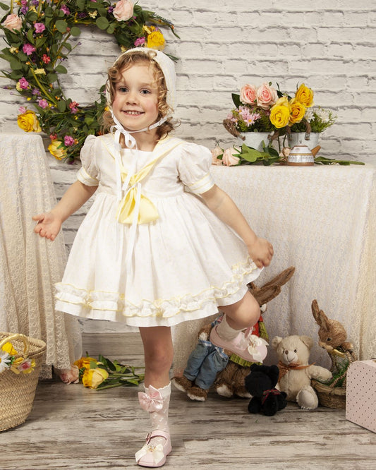 SONATA PREORDER (4-6wk turnaround) - Yellow sailor dress PC23-12