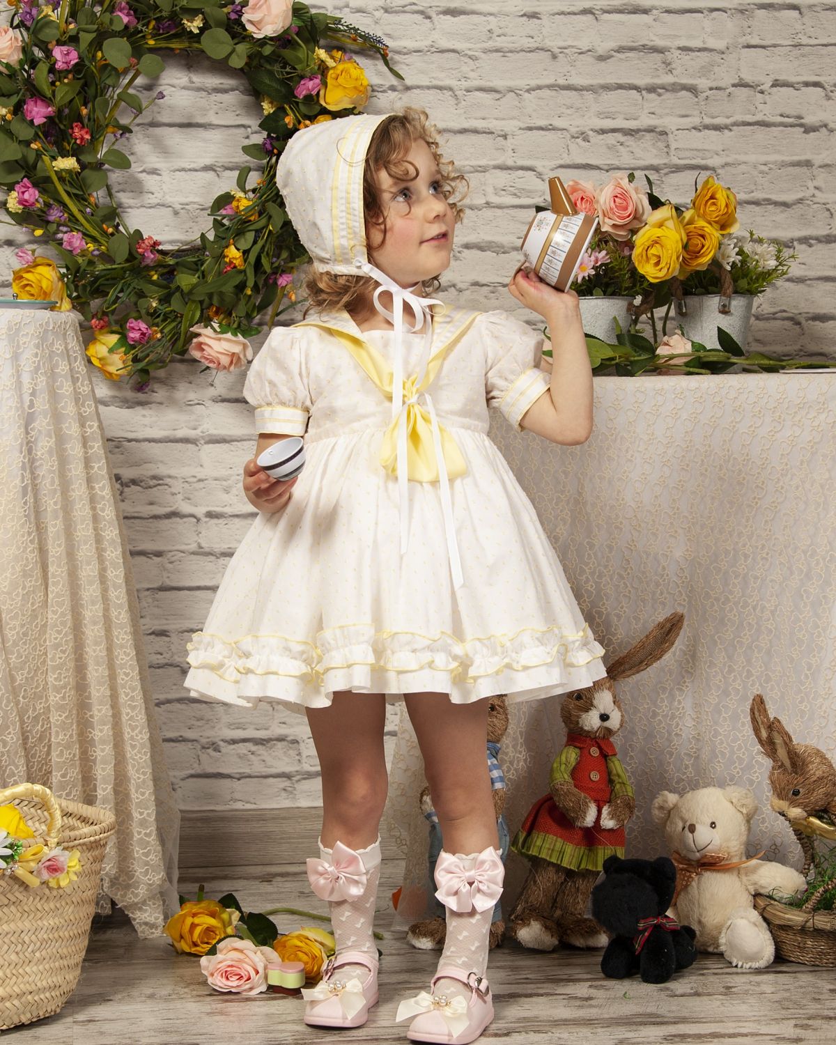 SONATA PREORDER (4-6wk turnaround) - Yellow sailor dress PC23-12