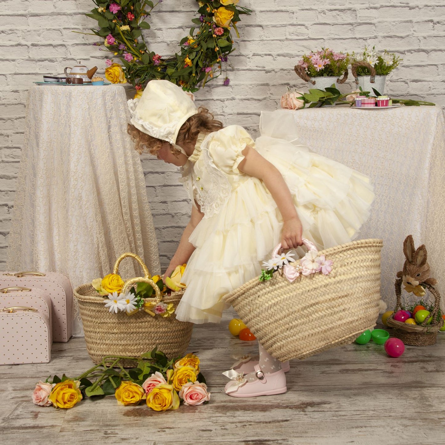SONATA PREORDER (4-6wk turnaround) - Lemon florecilla dress PC23-04