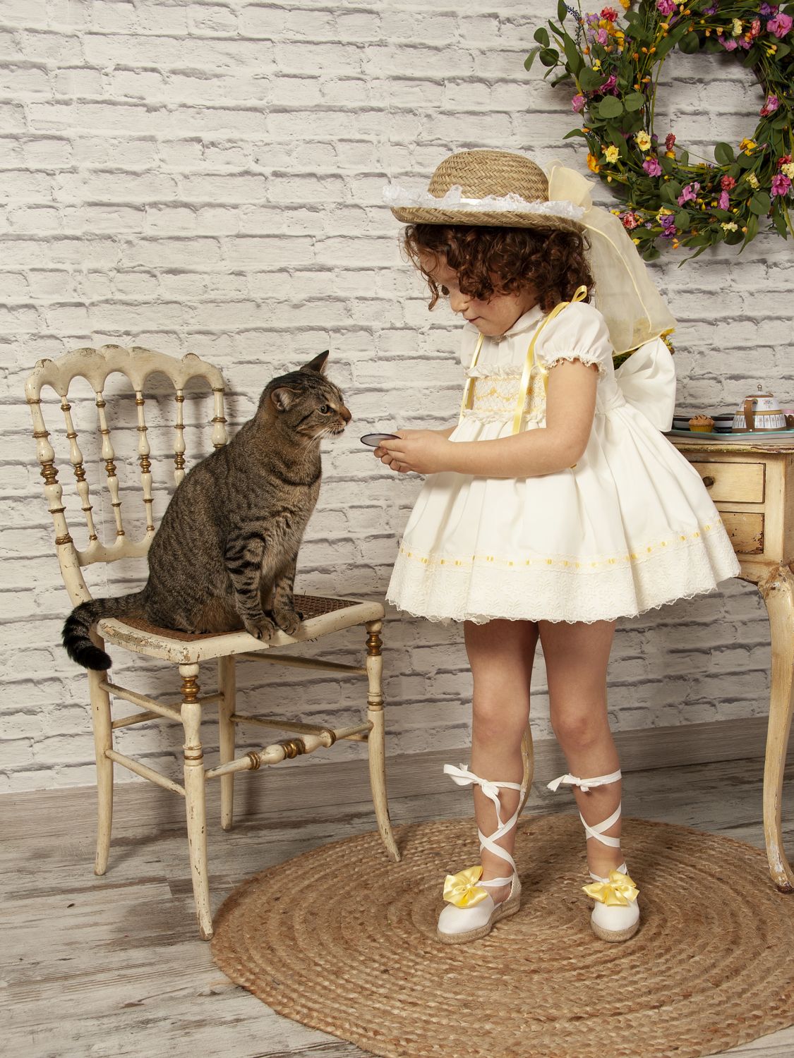 SONATA PREORDER (4-6wk turnaround) - Lemon smocked dress VE22-19