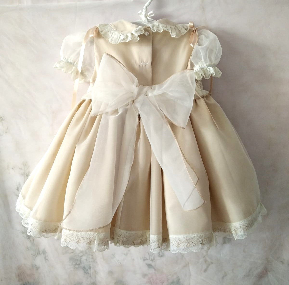 SONATA PREORDER (4-6wk turnaround) - Mocha organza smock VE23-01