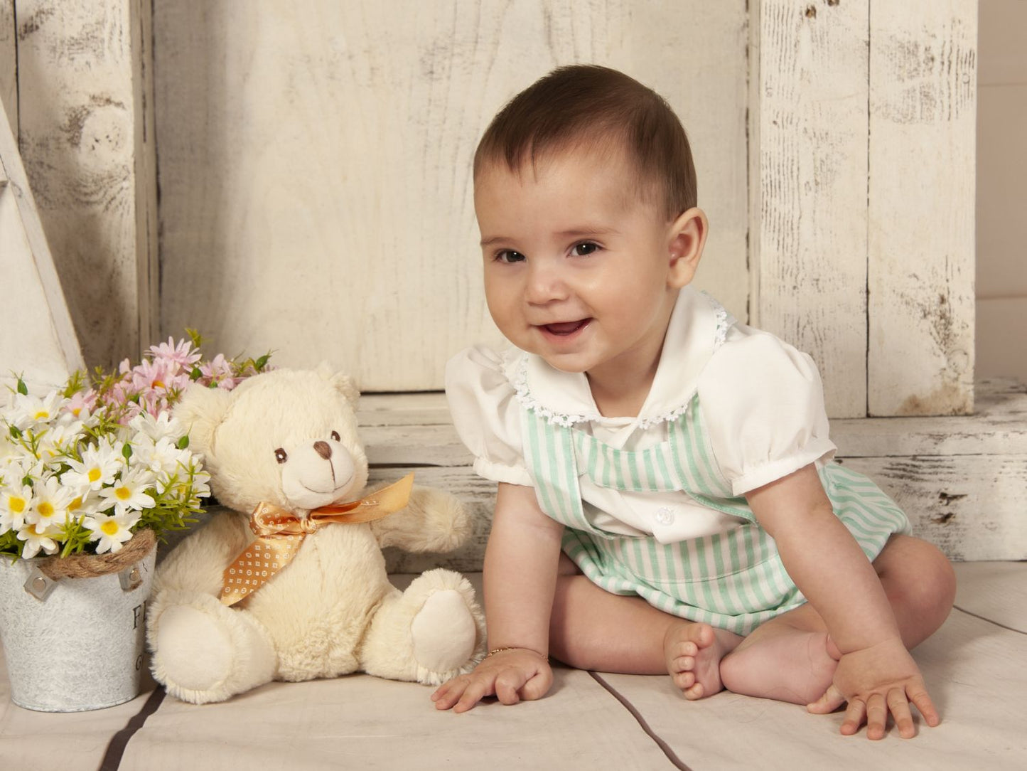 SONATA PREORDER (4-6wk turnaround) - Mint pin stripe H-Bar VE23-15